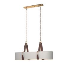 Hubbardton Forge 134070-SKT-STND-27-LB-SJ4608 - Saratoga Oval Pendant