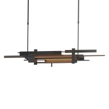 Hubbardton Forge 139721-LED-SHRT-10-05 - Planar LED Pendant with Accent