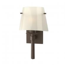 Hubbardton Forge 204825-SKT-05-CC0246 - Beacon Hall Half Cone Glass Sconce