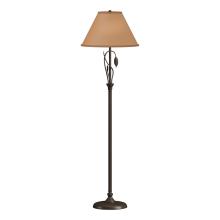 Hubbardton Forge 246761-SKT-05-SB1755 - Forged Leaves and Vase Floor Lamp