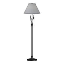 Hubbardton Forge 246761-SKT-10-SL1755 - Forged Leaves and Vase Floor Lamp