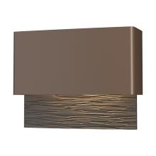 Hubbardton Forge 302630-LED-75-80 - Stratum Dark Sky Friendly LED Outdoor Sconce