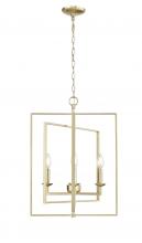 Millennium 3231-MG - Nellis 4-Light Pendant light Modern Gold