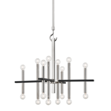 Mitzi by Hudson Valley Lighting H296816-PN/BK - Colette Chandelier