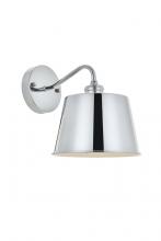 Elegant LD4059W8C - Nota 1 Light Chrome Wall Sconce