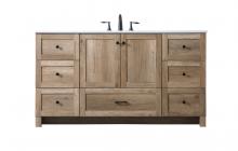 Elegant VF2860NT - 60 Inch Single Bathroom Vanity in Natural Oak