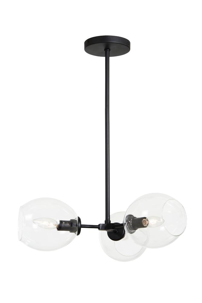 Nexpo - 3 Light Semi Flush