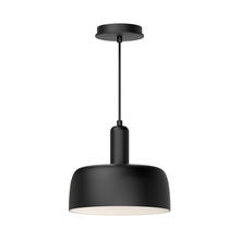 Alora Lighting PD427710MB - Adriano 10-in Matte Black 1 Light Pendant