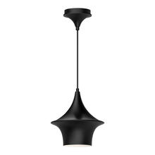 Alora Lighting PD523009MB - Emiko 9-in Matte Black 1 Light Pendant