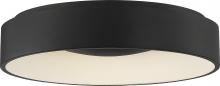 Nuvo 62/1454 - Orbit - LED 24" Flush - Black Finish