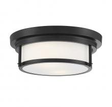 Savoy House Meridian M60062MBK - 2-Light Ceiling Light in Matte Black