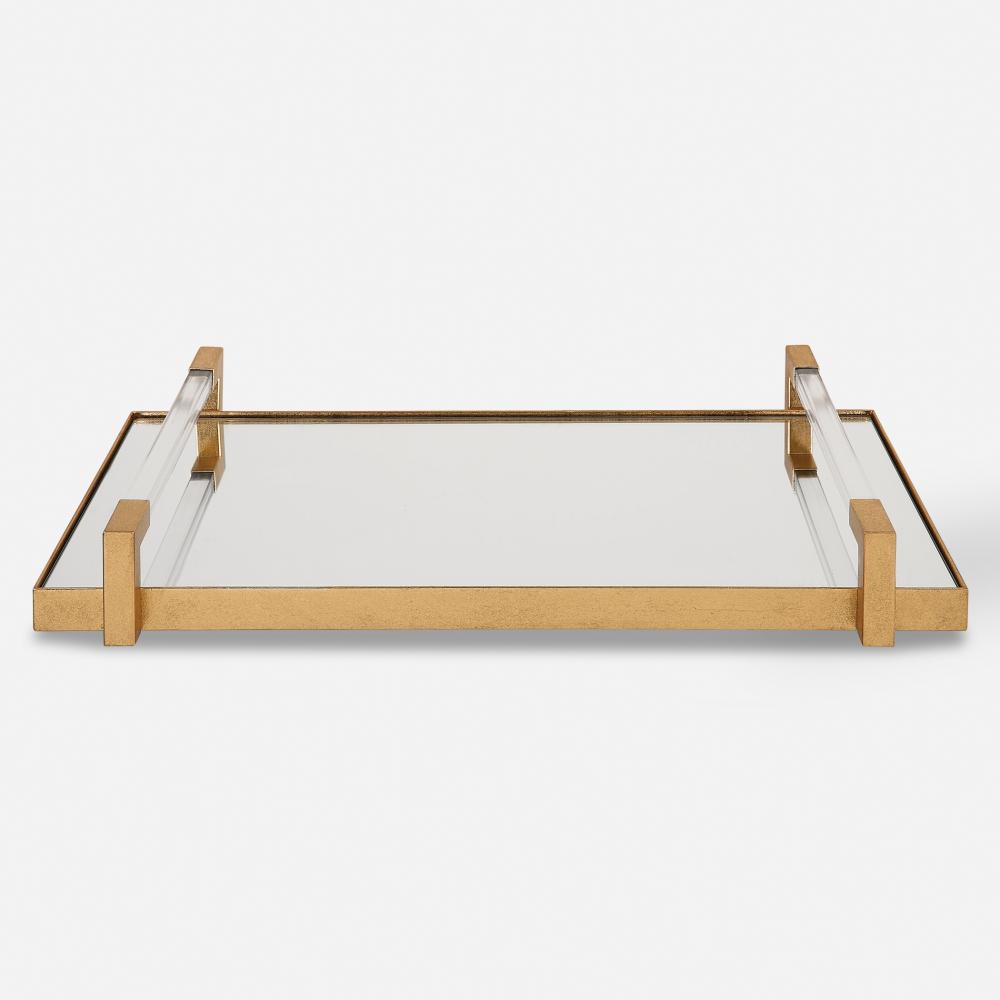 Deki Gold Mirrored Tray