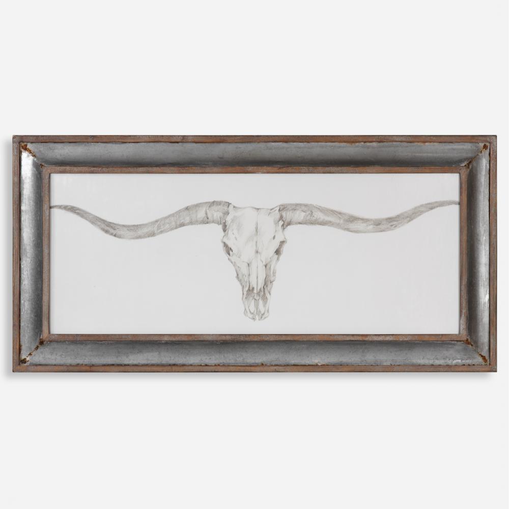 Uttermost Western Skull Mount Print