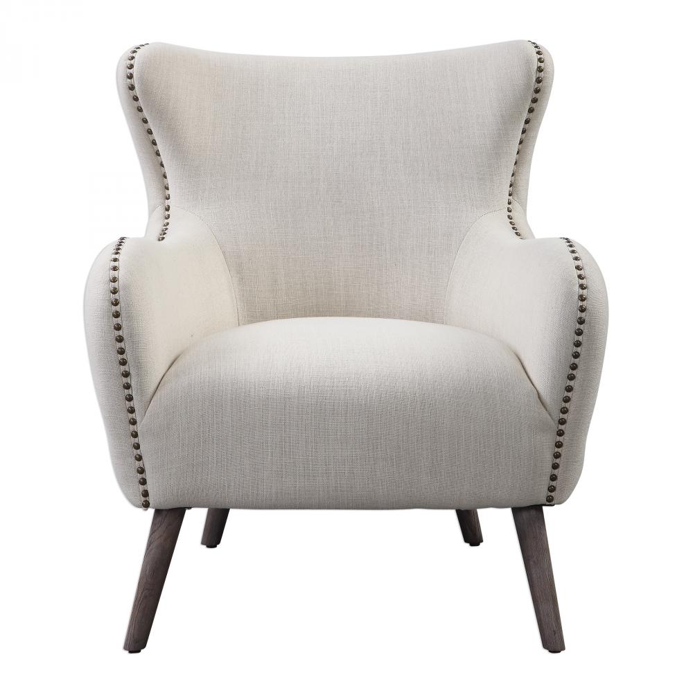 Donya Cream Accent Chair