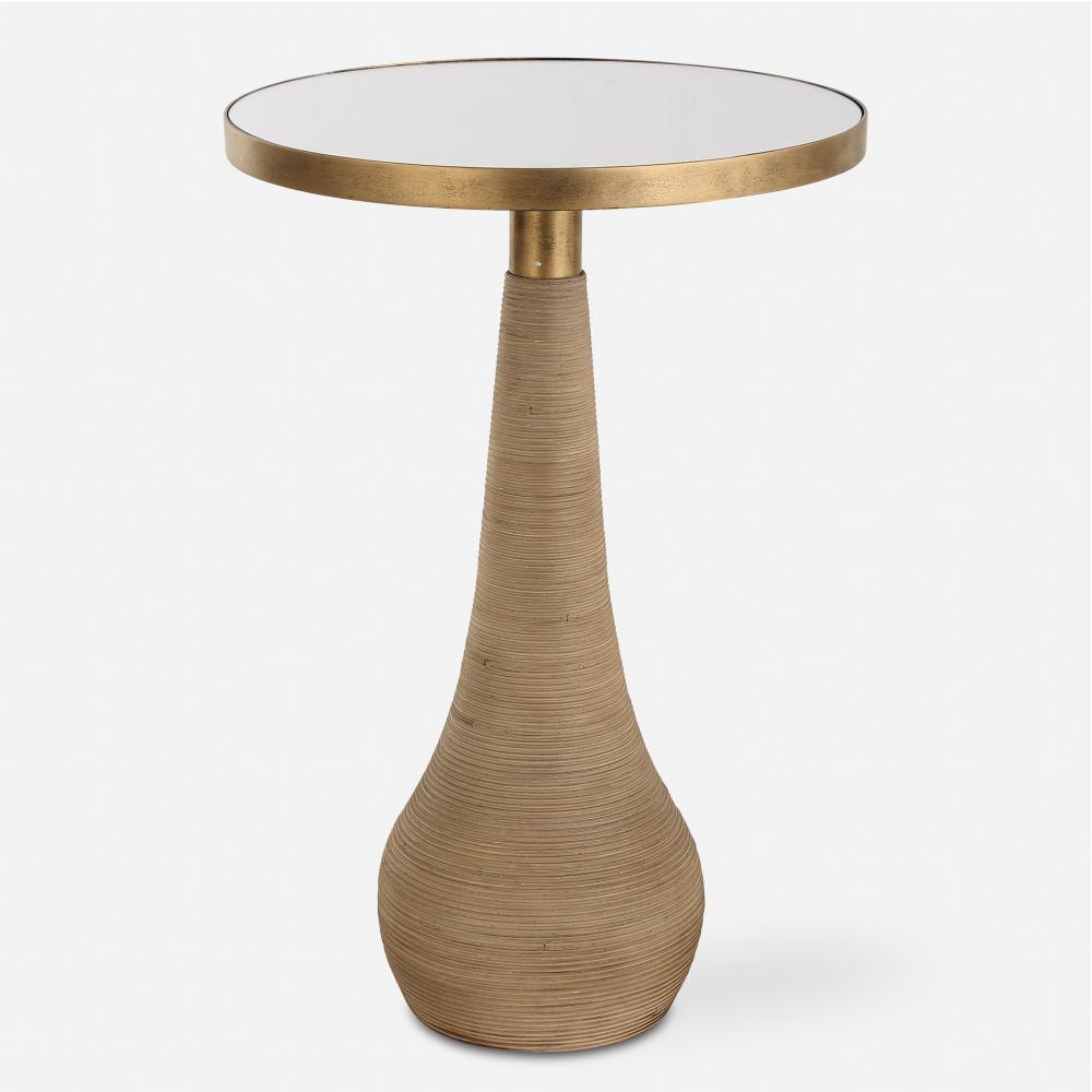 Terra Brass Accent Table