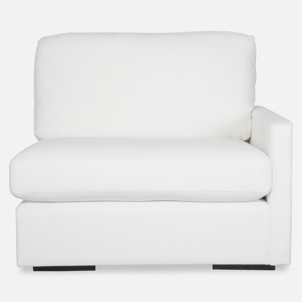 Refuge Arctic White Right Arm Facing Sofa