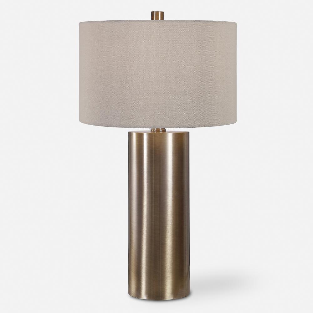 Uttermost Taria Brushed Brass Table Lamp