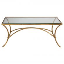 Uttermost 24639 - Alayna Gold Coffee Table