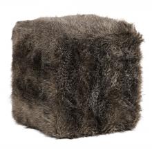 Uttermost 23474 - Jayna Fur Ottoman