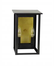 Northeast Lantern 8991R-AC-LT2-SMG-CR85 - Large Ashford With Rectangle Reflector Wall Mount Light