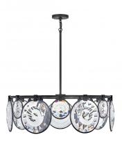 Fredrick Ramond FR31265BLK - Medium Drum Chandelier