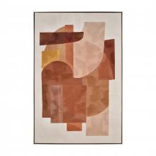 ELK Home S0016-11340 - Ochre Framed Abstract Wall Art