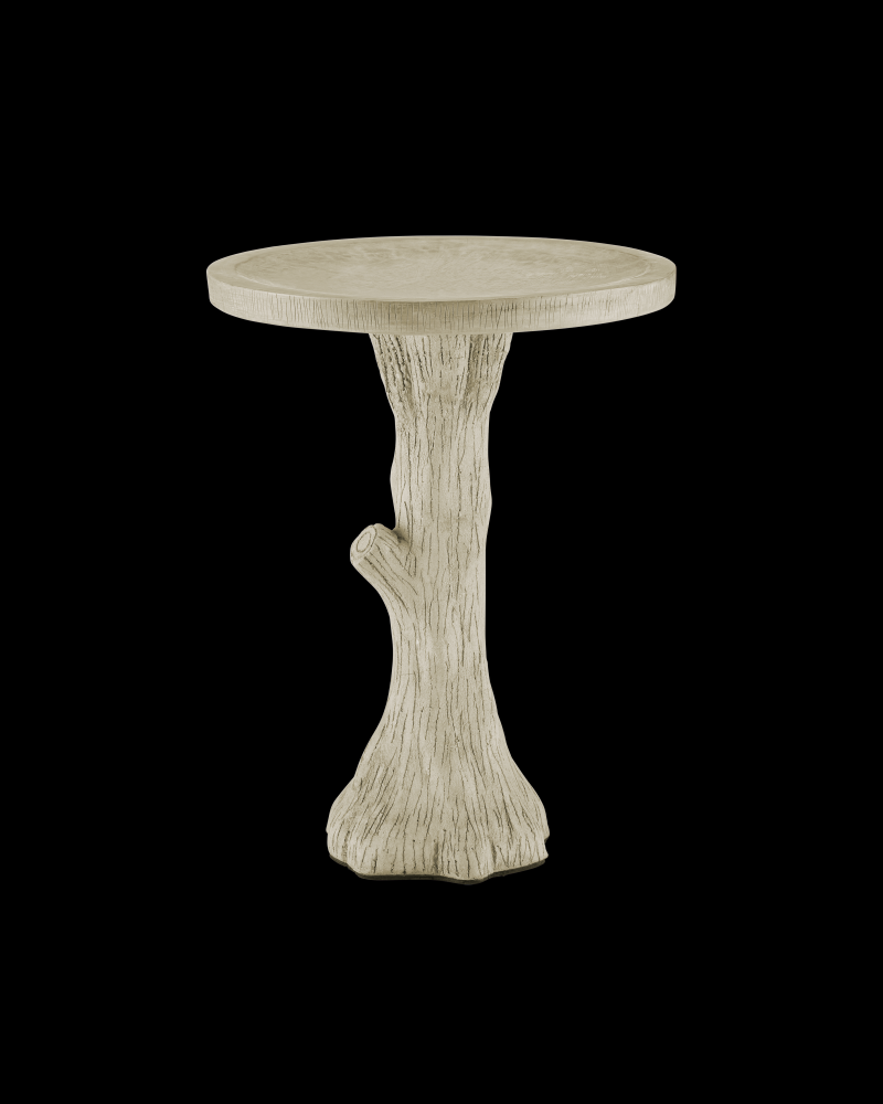 Faux Bois Bird Bath Small