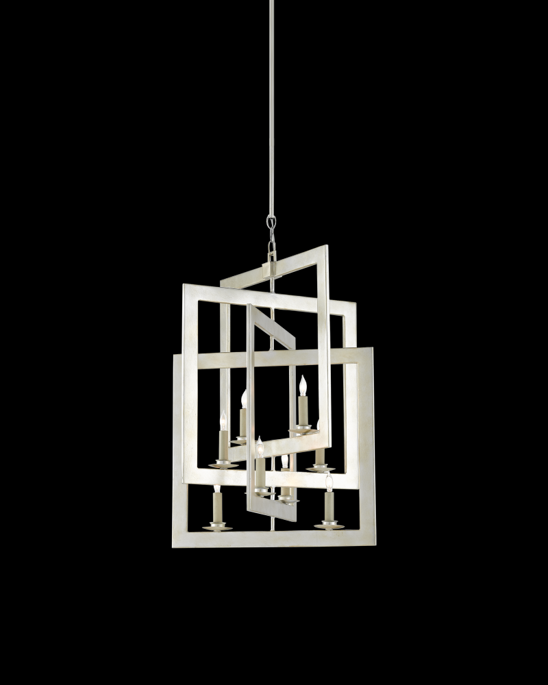 Middleton Small Silver Chandelier