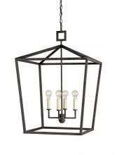 Currey 9872 - Denison Large Black Lantern