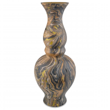 Currey 1200-0730 - Brown Marbleized Double Gourd