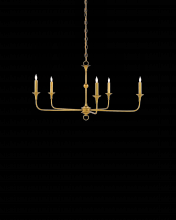 Currey 9000-0369 - Nottaway Small Gold Chandelier