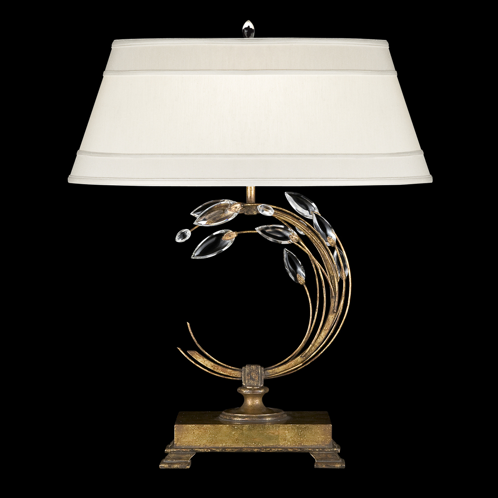 Crystal Laurel 31"H LSF Table Lamp