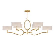 Fine Art Handcrafted Lighting 780040-SF33 - Allegretto 63"W Oblong Chandelier